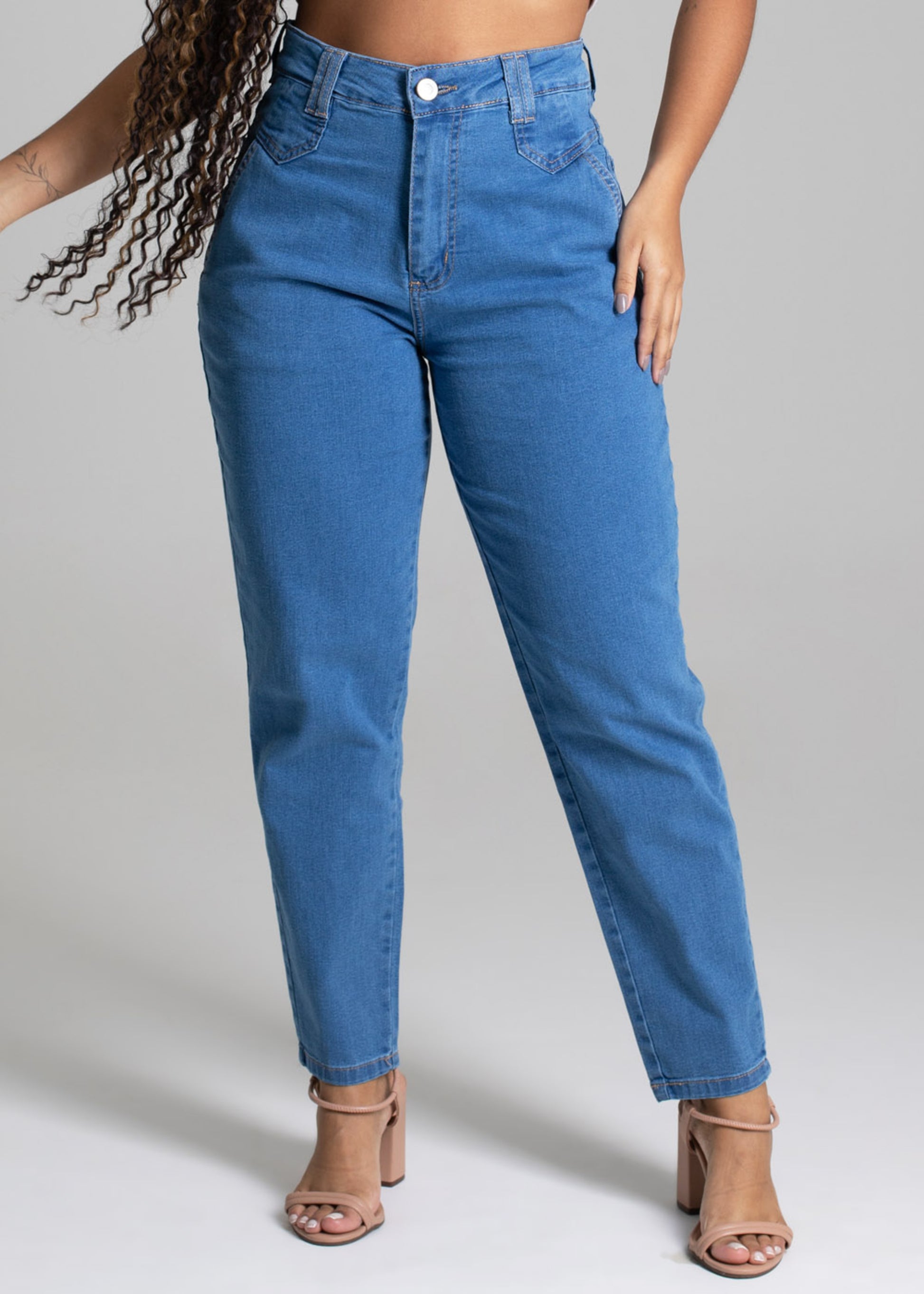Sawary Jeans Mom Pants - 277426