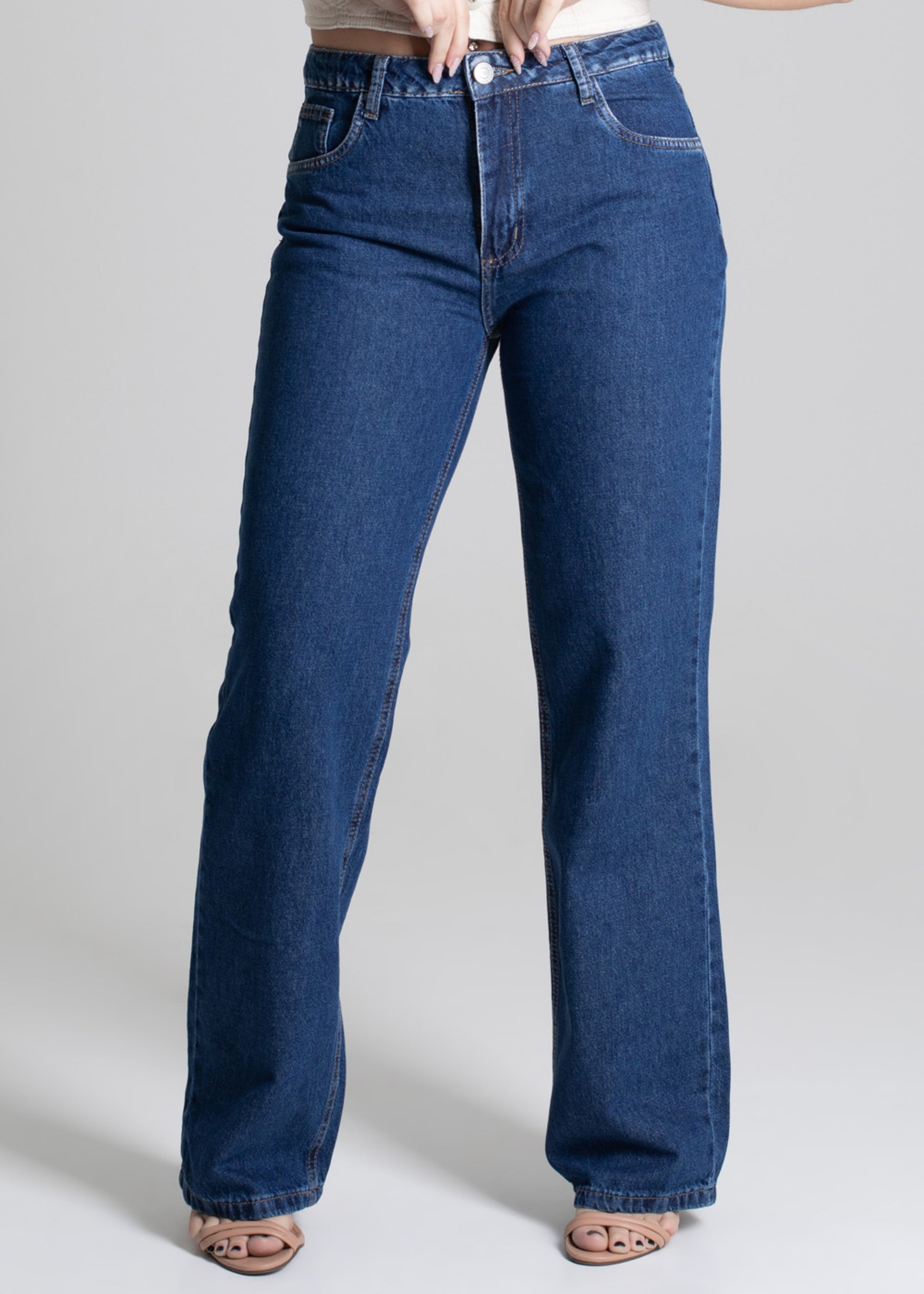 Sawary Straight Jeans Pants - 277555