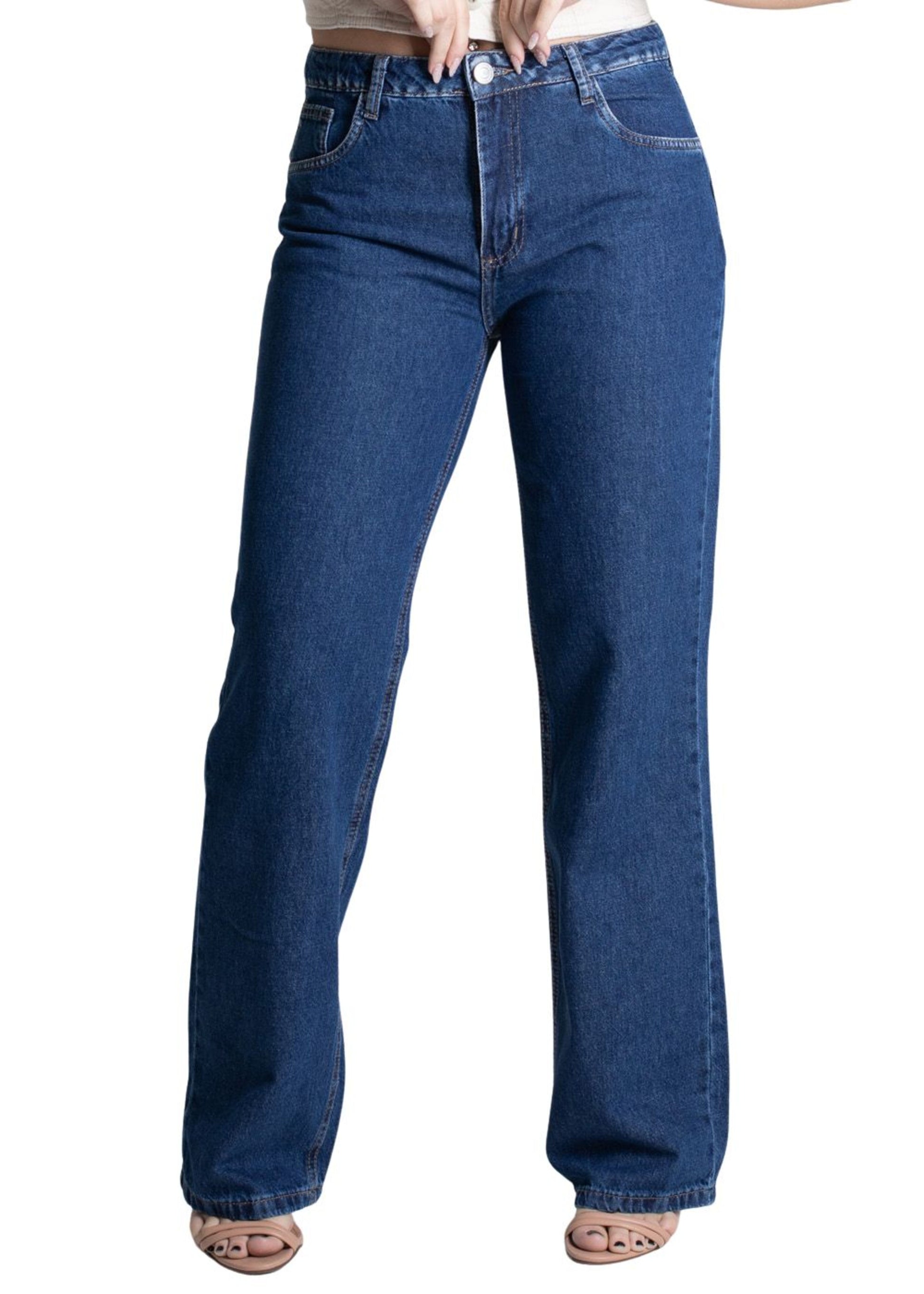Sawary Straight Jeans Pants - 277555