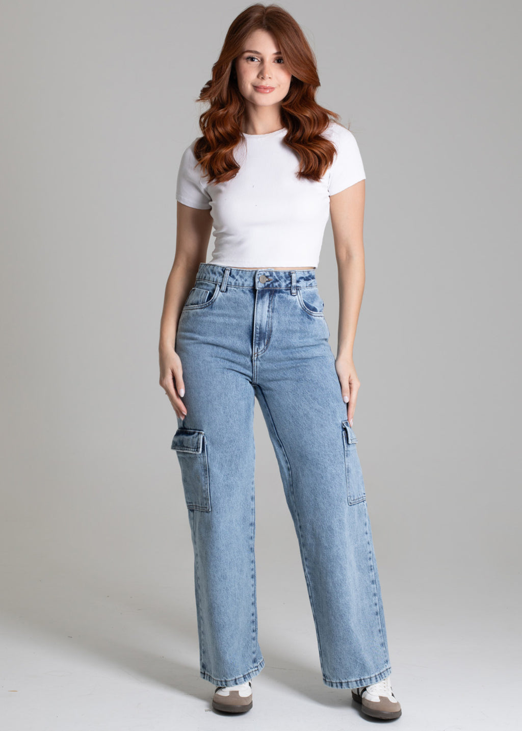 Sawary Cargo Petit Jeans Pants - 278235