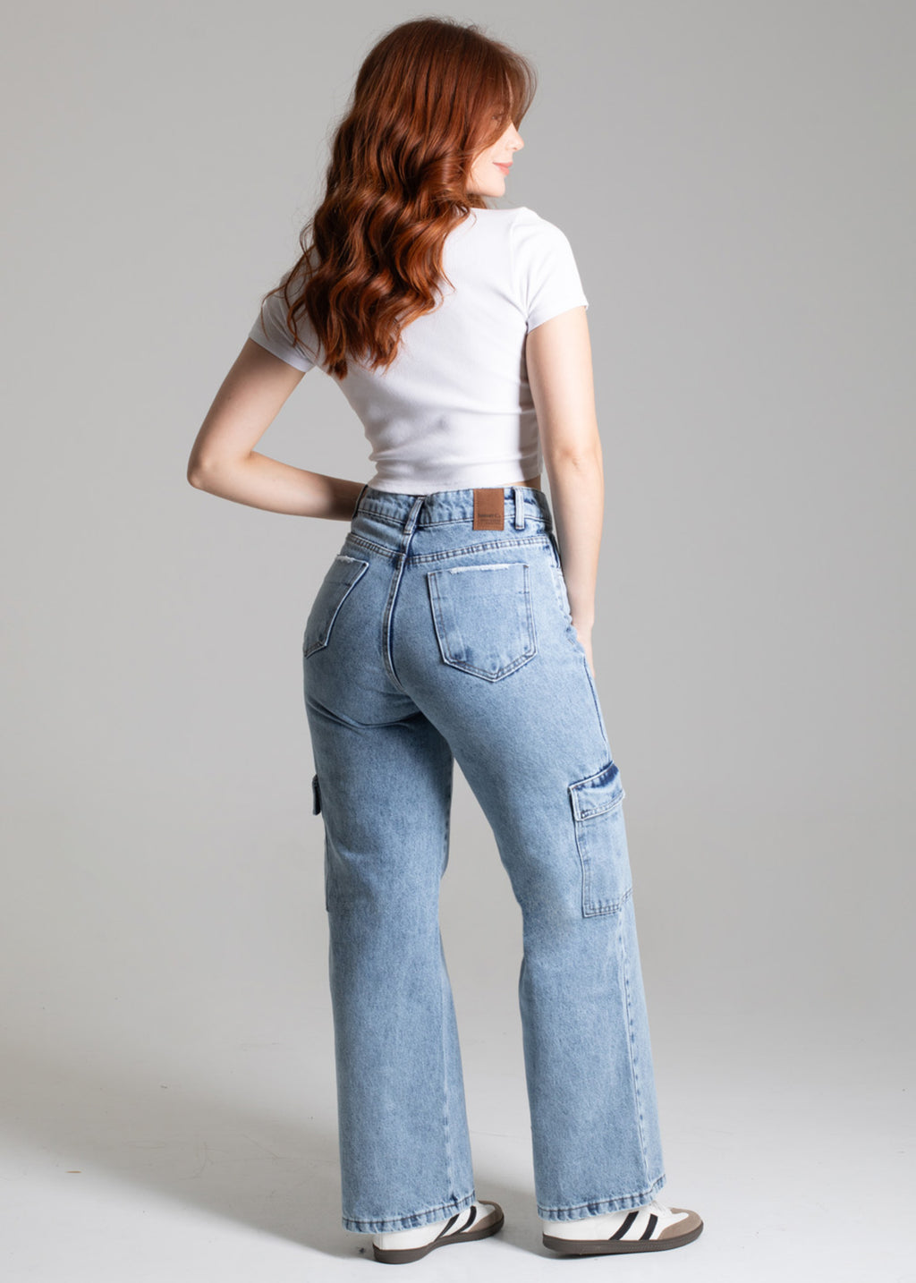 Sawary Cargo Petit Jeans Pants - 278235