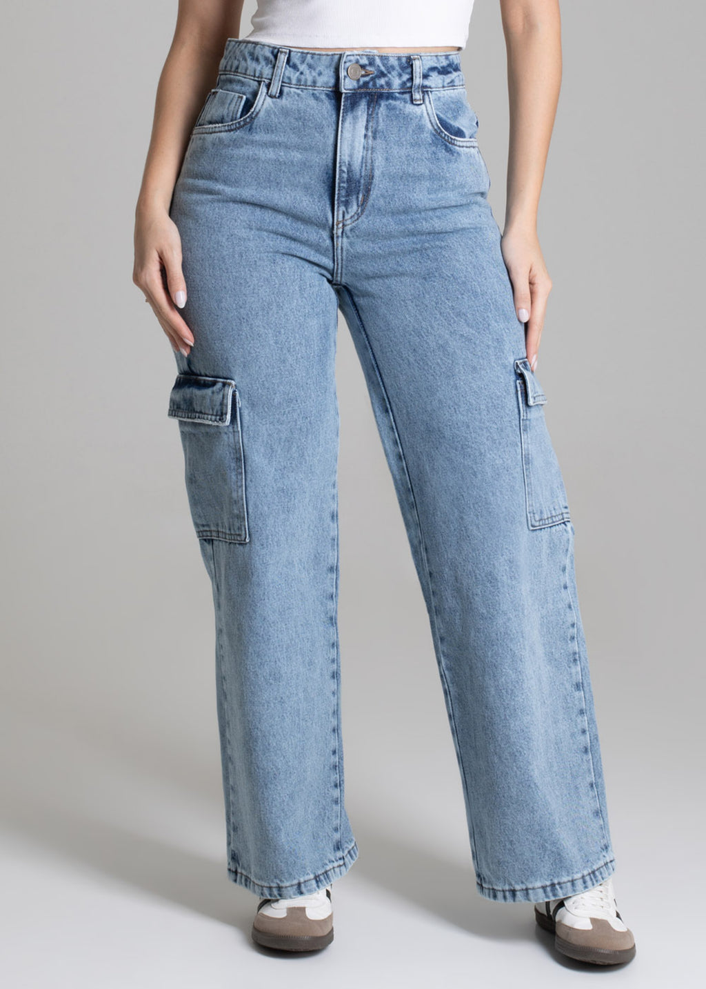 Sawary Cargo Petit Jeans Pants - 278235