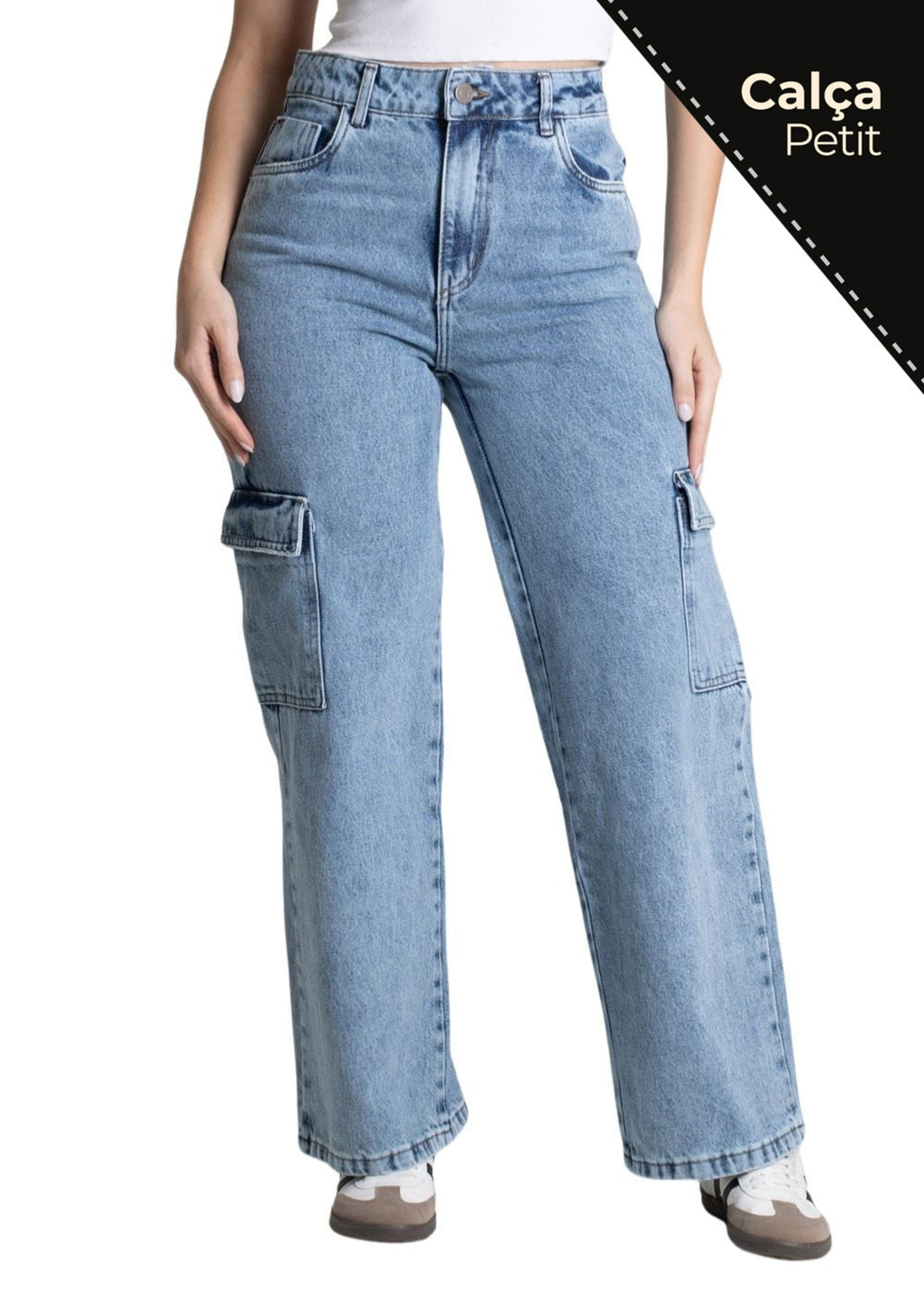 Sawary Cargo Petit Jeans Pants - 278235