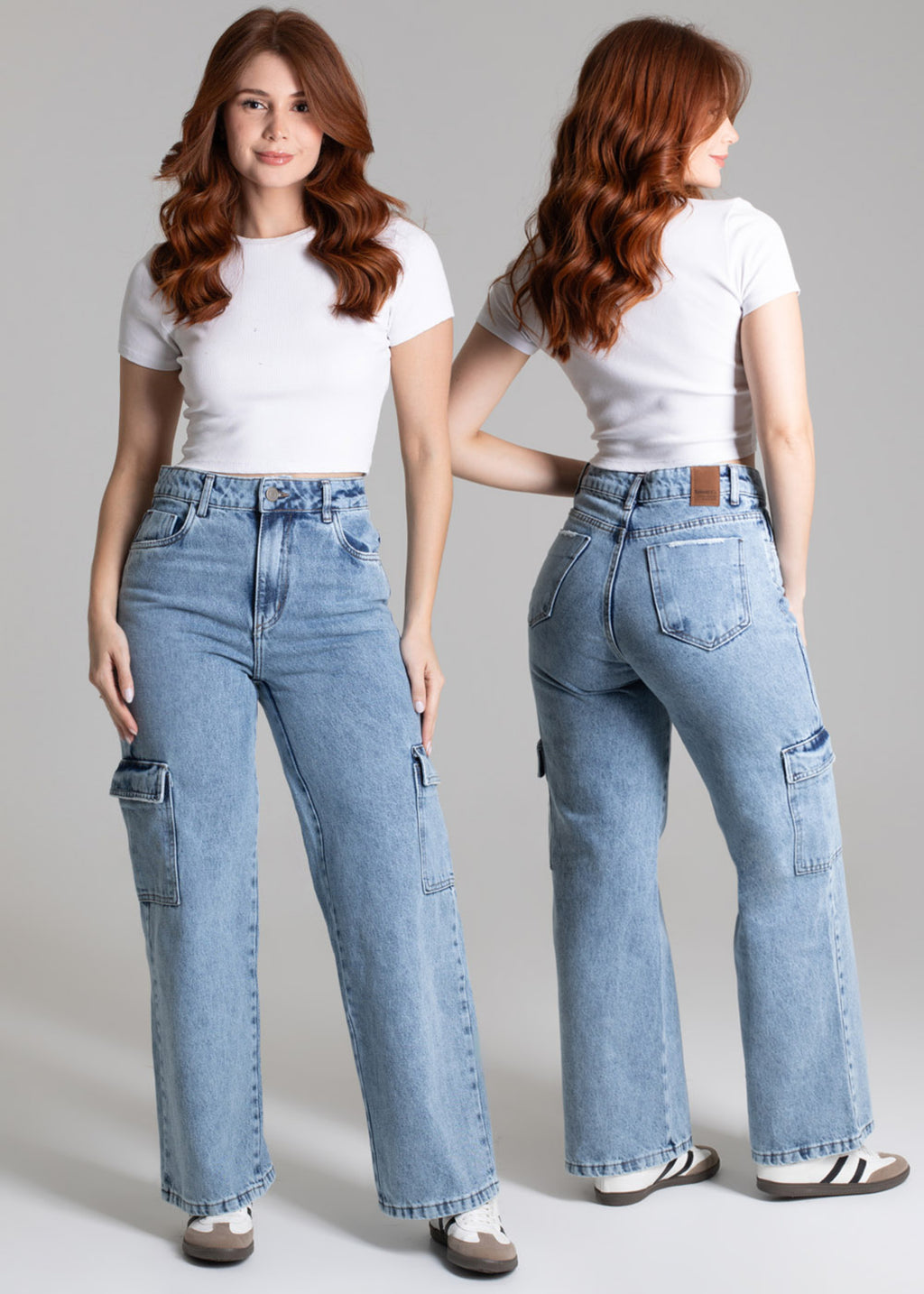 Sawary Cargo Petit Jeans Pants - 278235