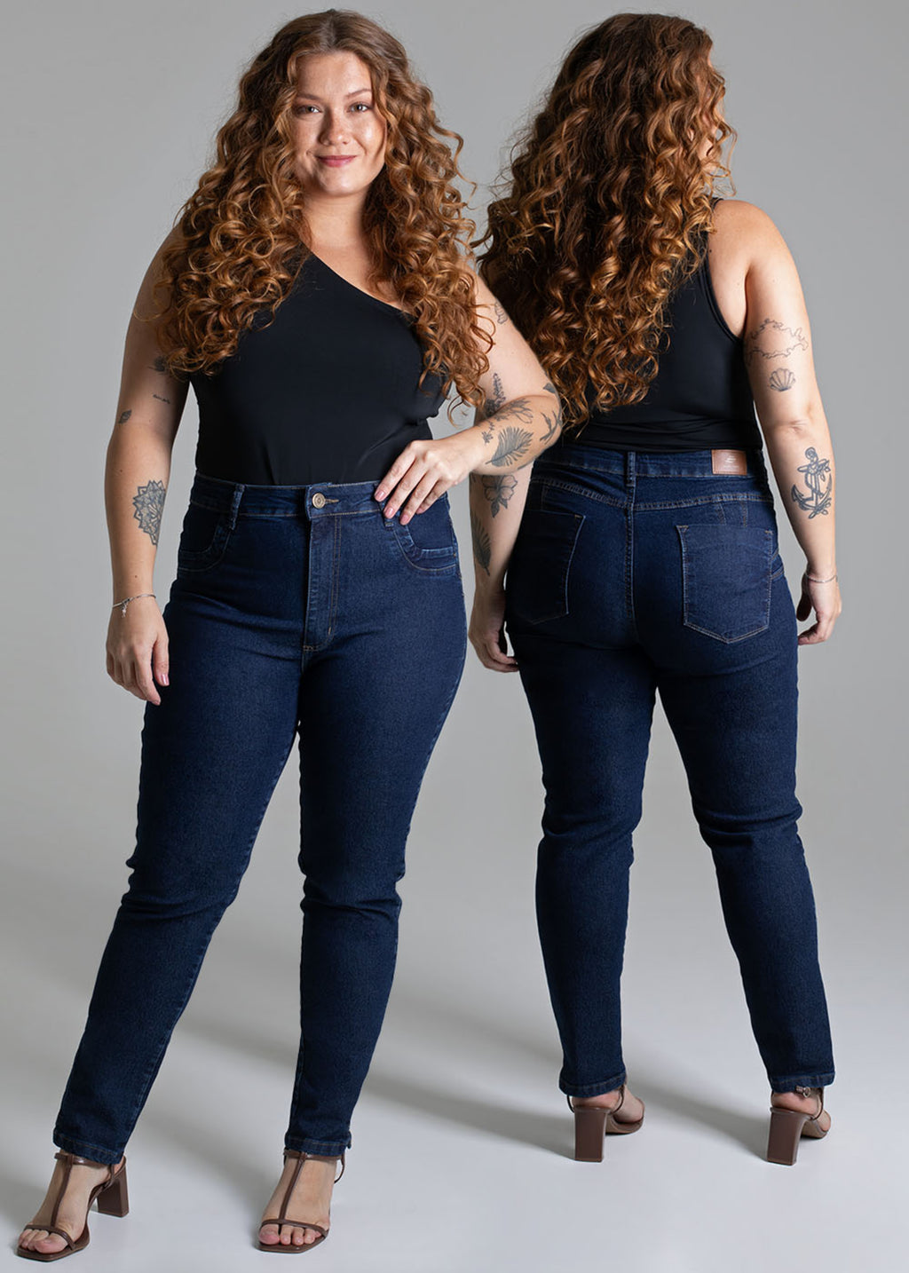 Sawary Plus Size Jeans Pants - 278855