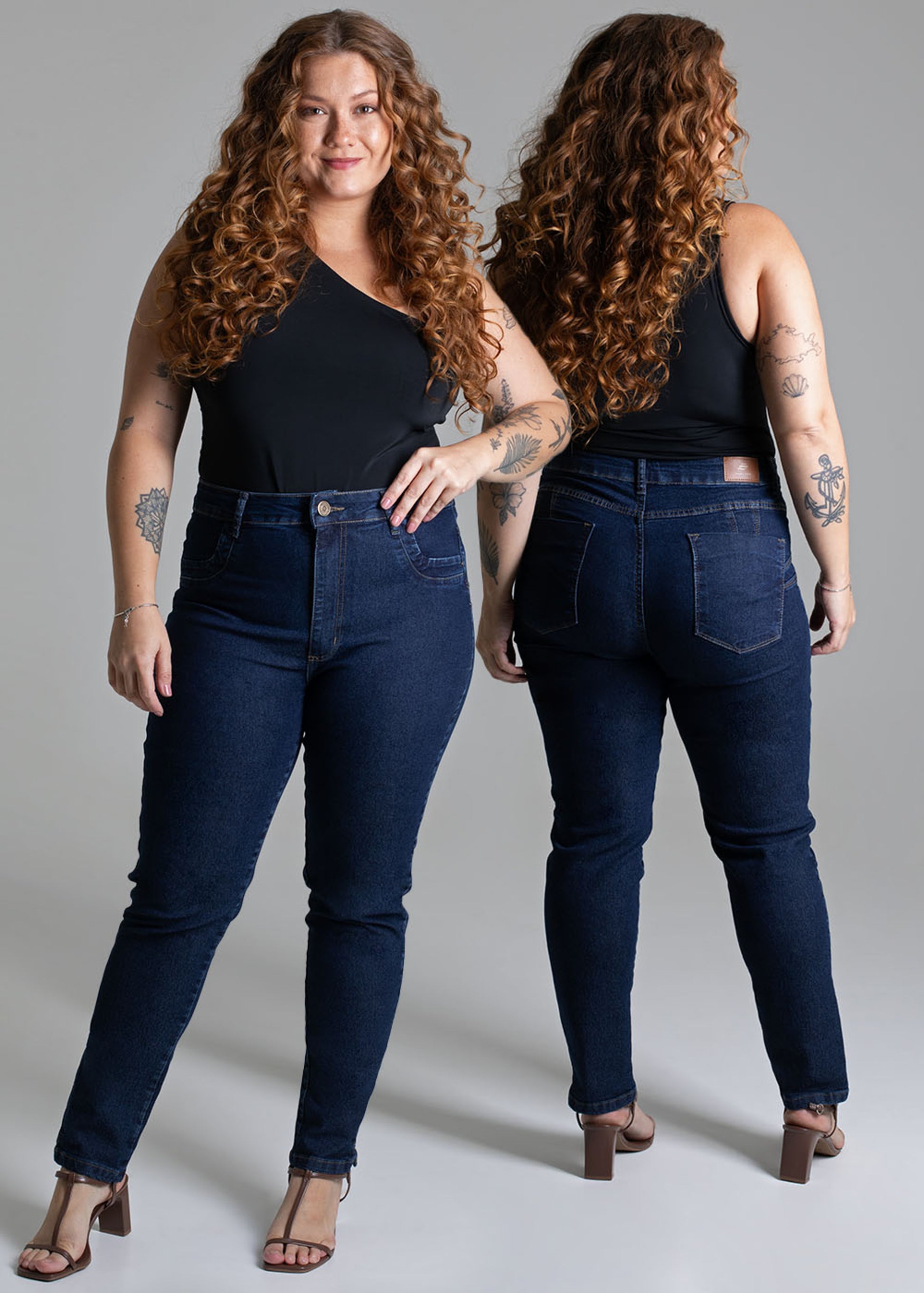 Sawary Plus Size Jeans Pants - 278855