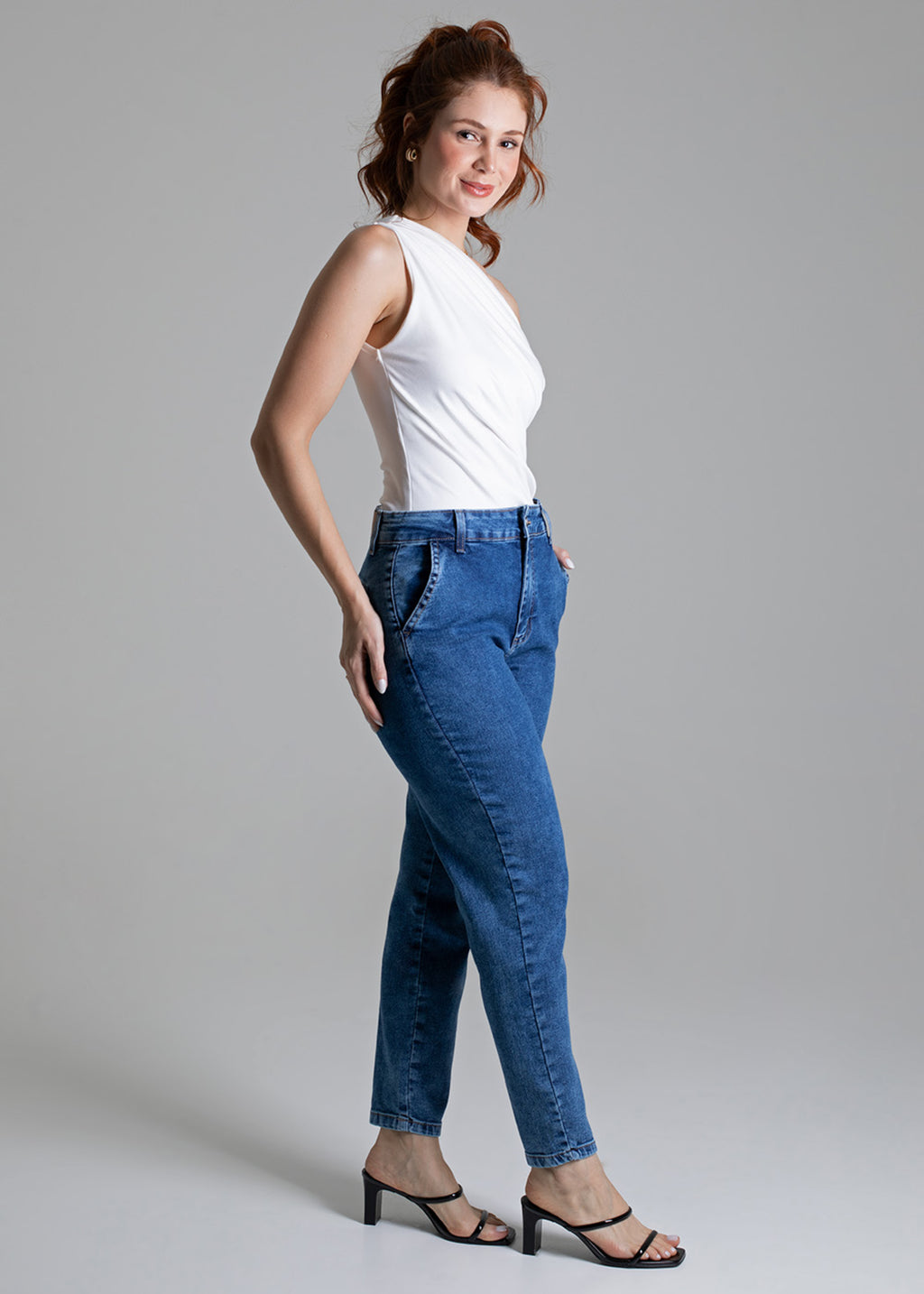 Sawary Mom Jeans Pants - 279027