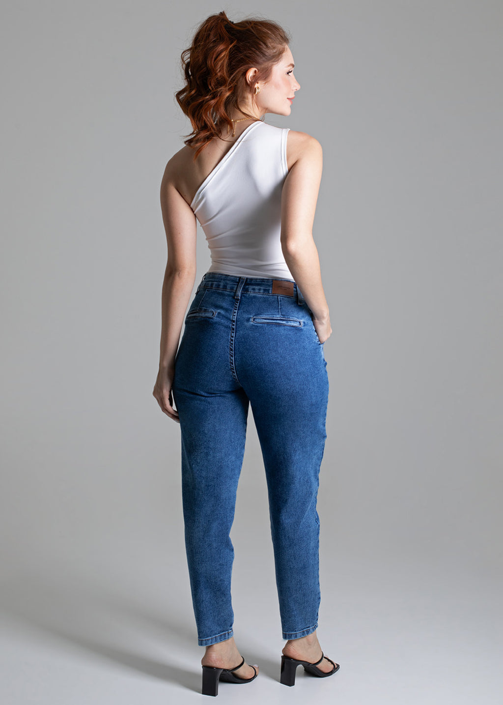 Sawary Mom Jeans Pants - 279027