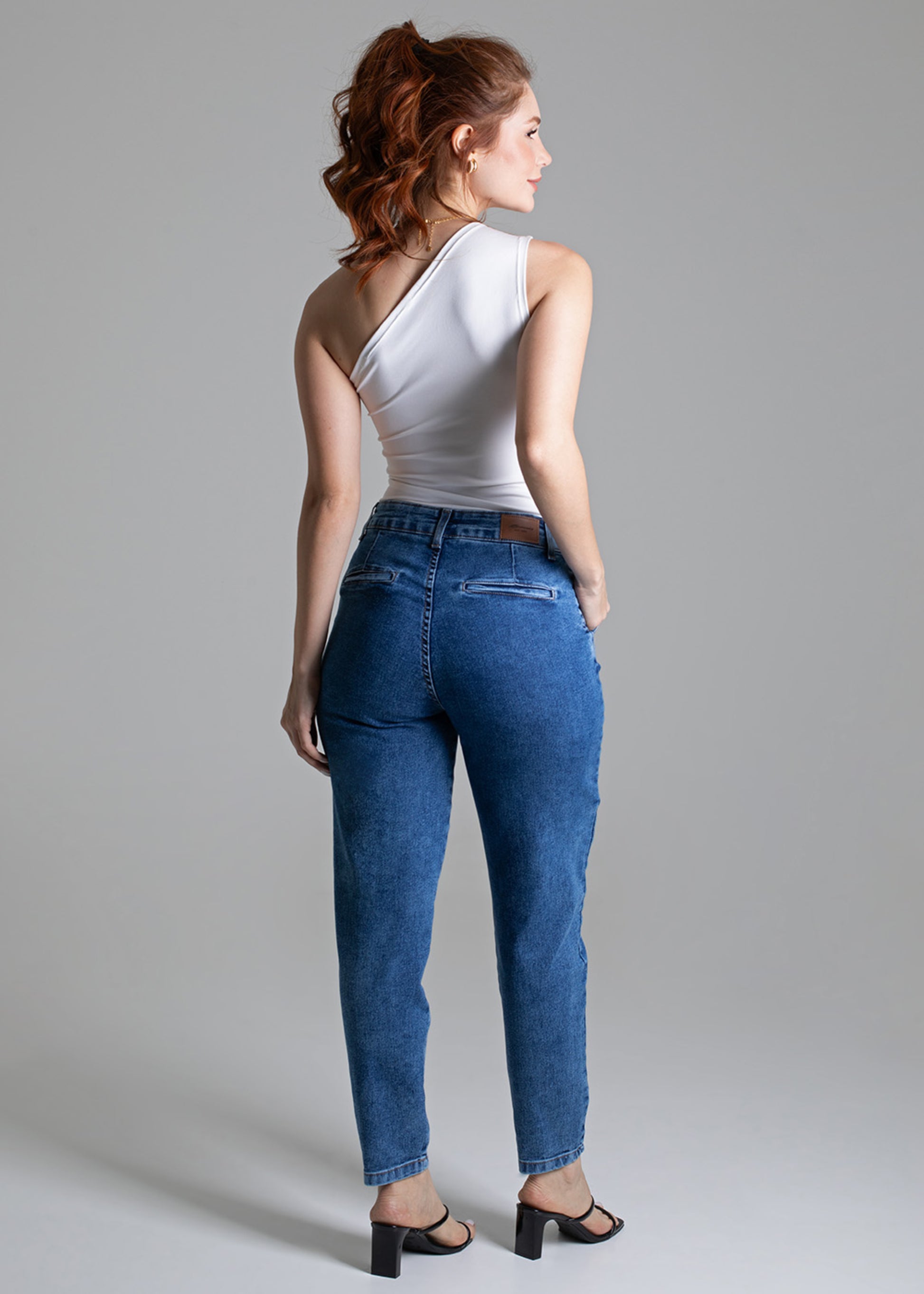 Sawary Mom Jeans Pants - 279027