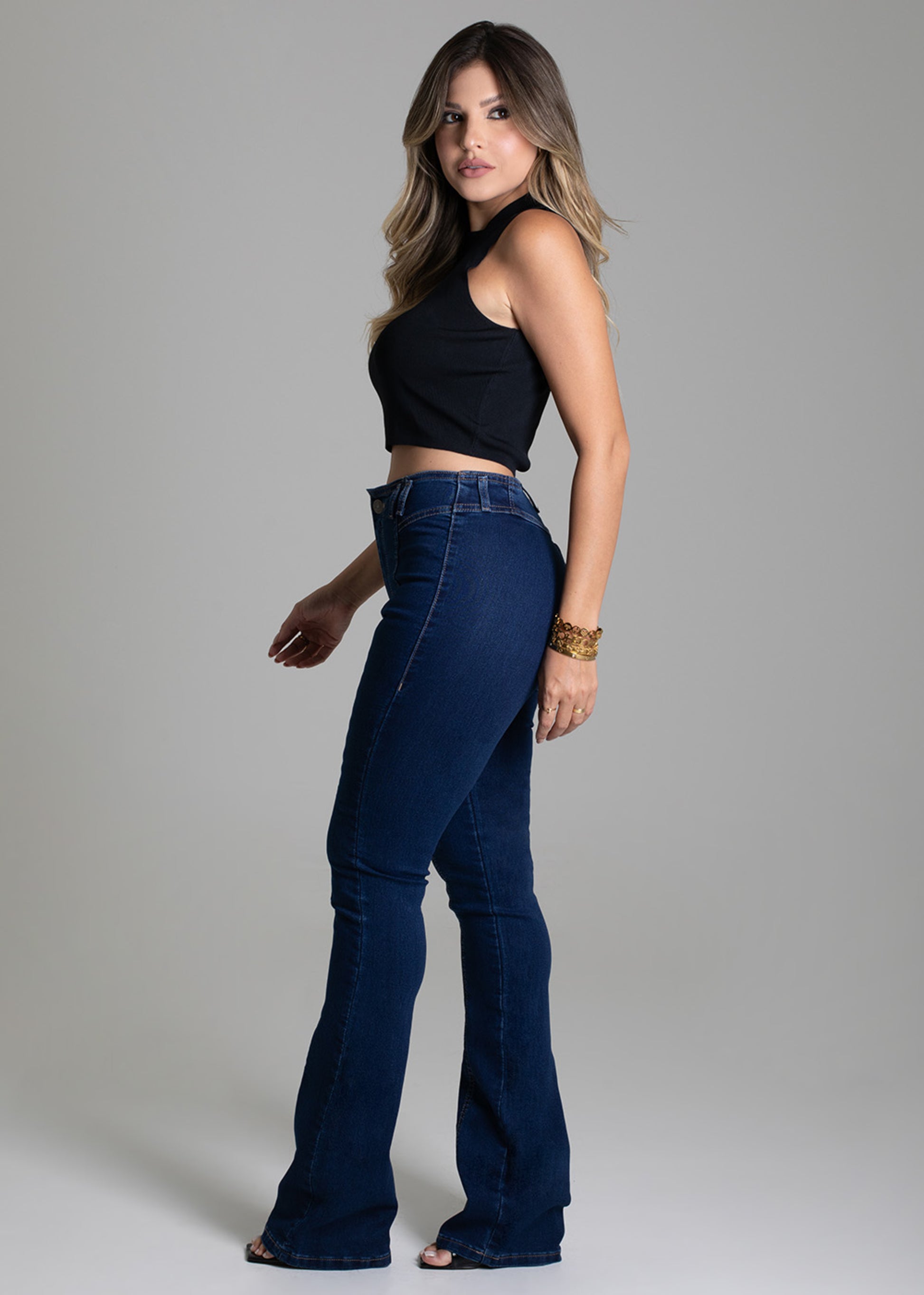 Sawary Boot Cut Jeans Pants - 279040
