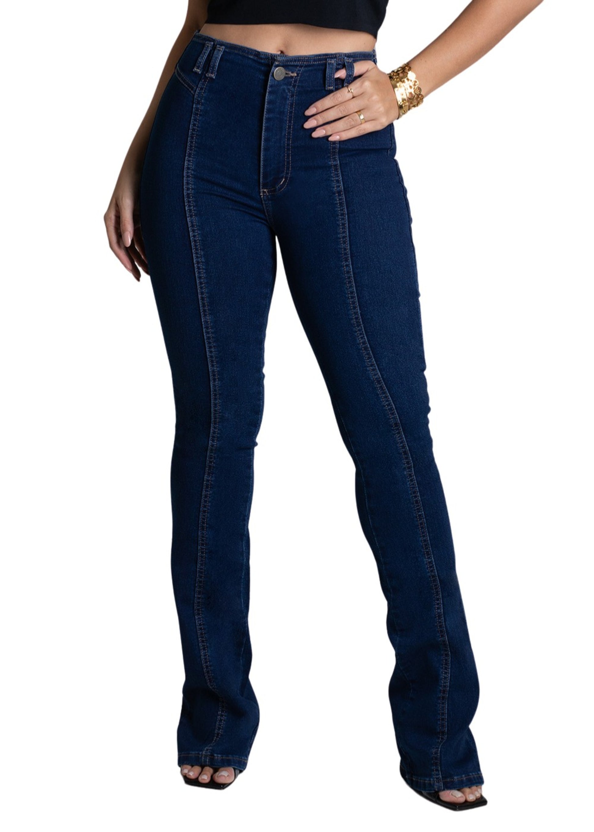 Sawary Boot Cut Jeans Pants - 279040