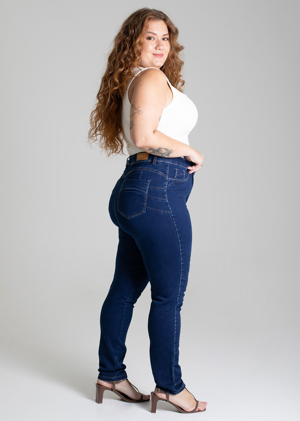 Sawary Plus Size Jeans Pants - 279065
