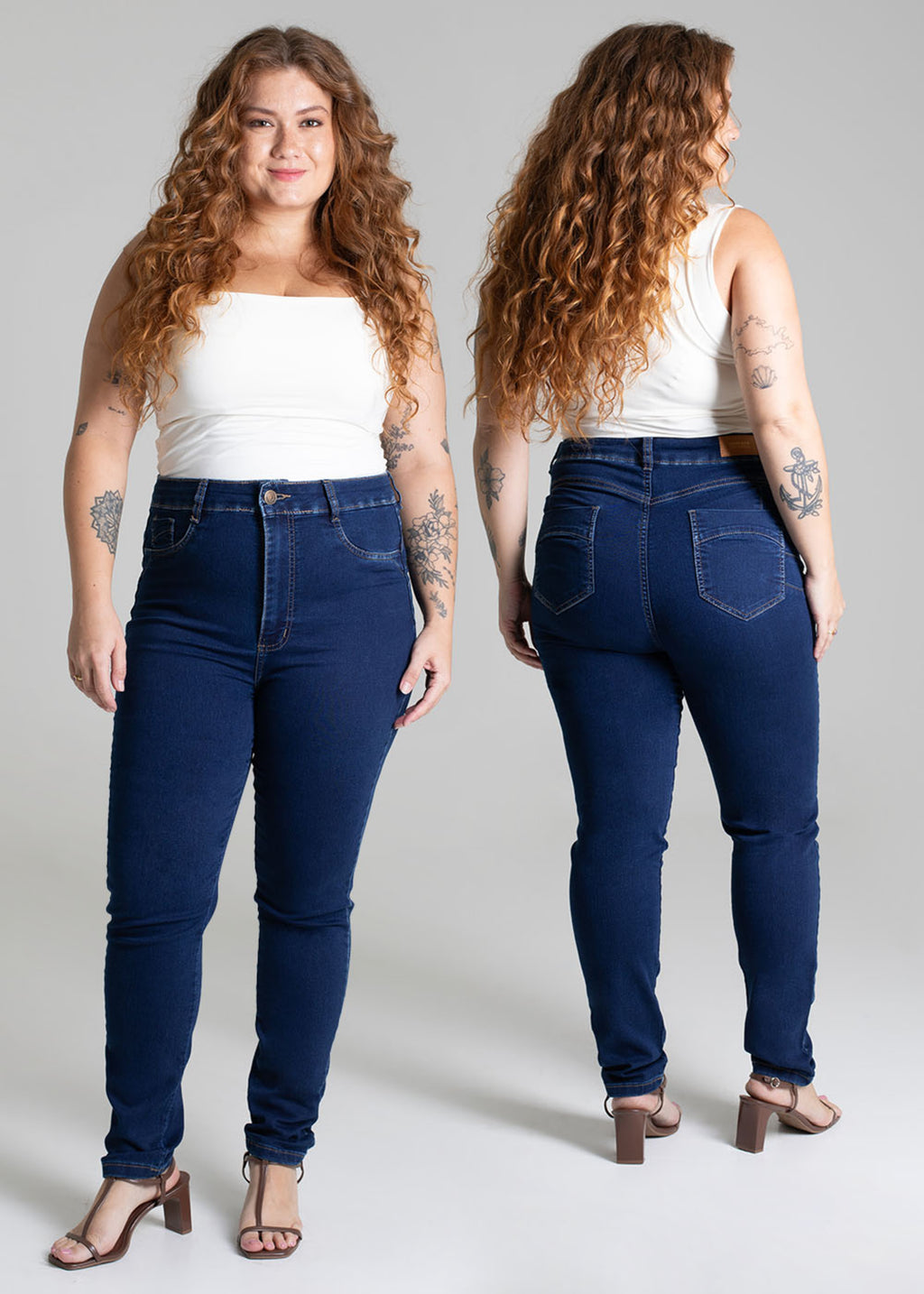 Sawary Plus Size Jeans Pants - 279065