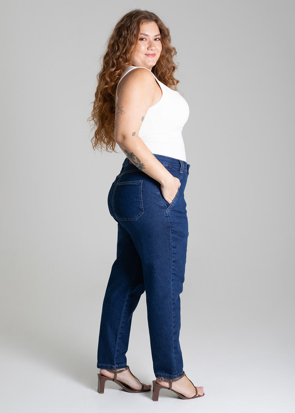 Sawary Plus Size Jeans Pants - 279135