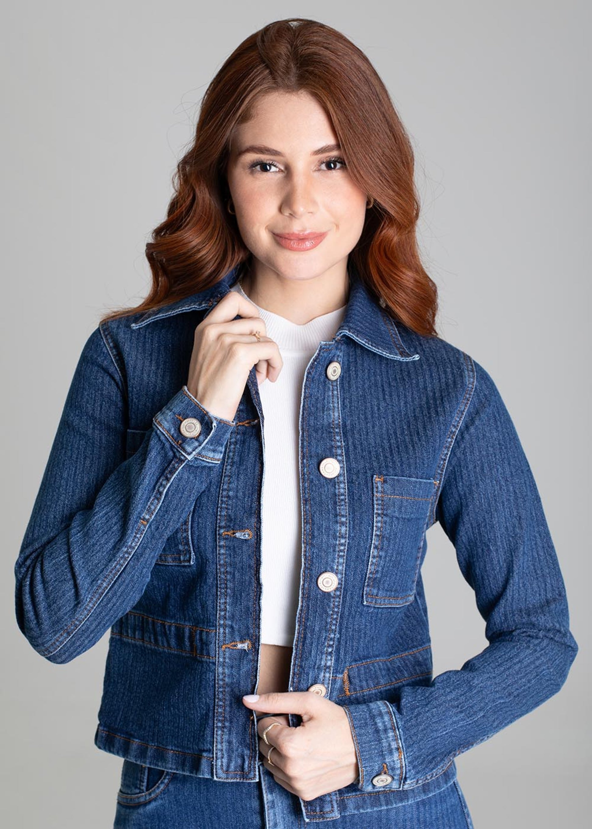 Sawary Jeans Jacket - 279140 BLUE