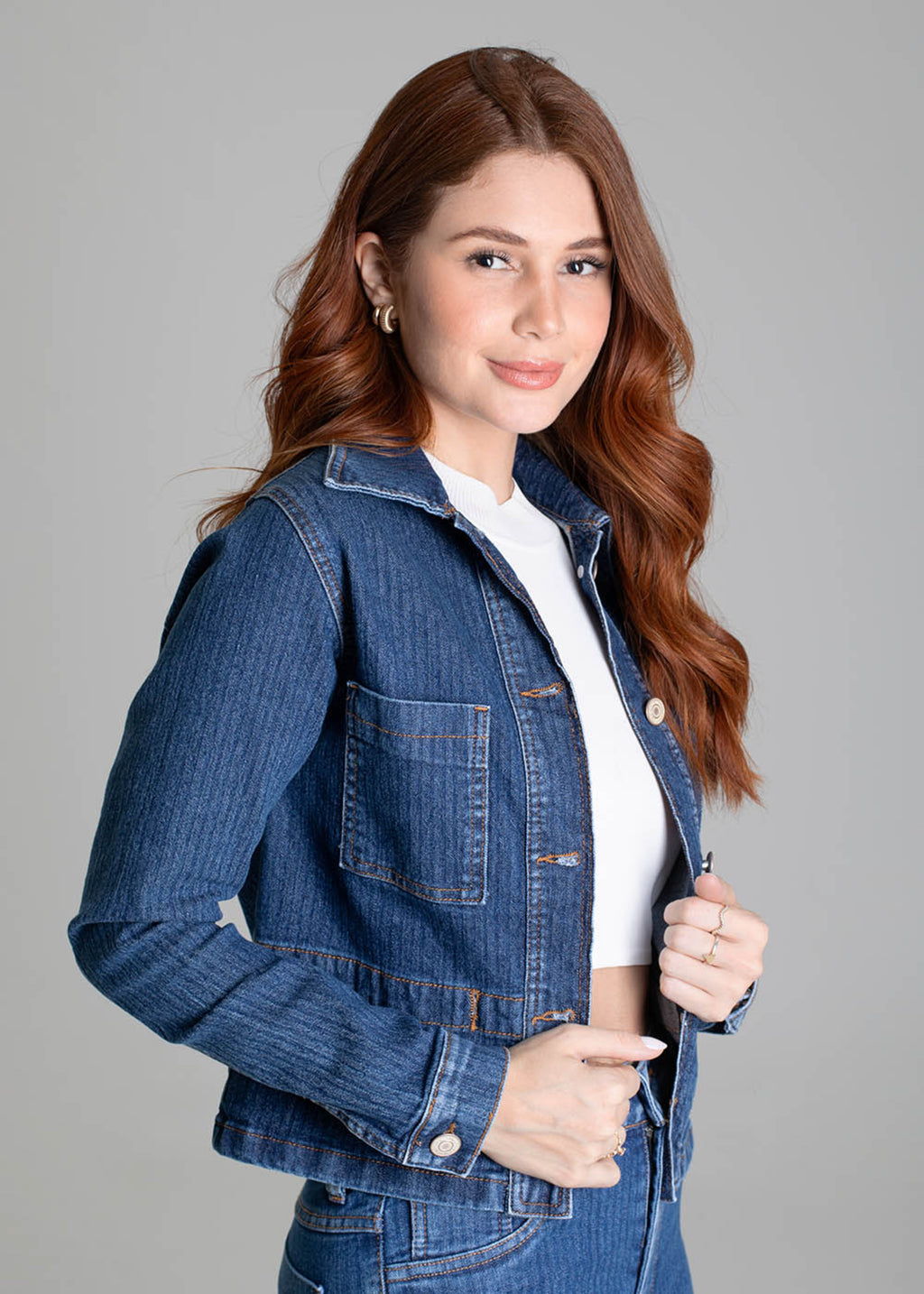 Sawary Jeans Jacket - 279140 BLUE