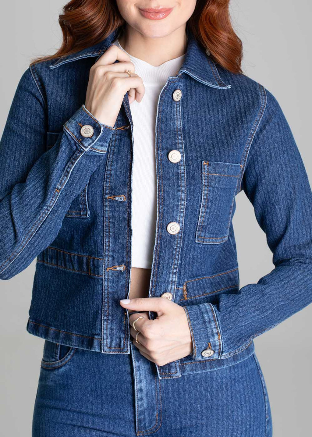 Sawary Jeans Jacket - 279140 BLUE
