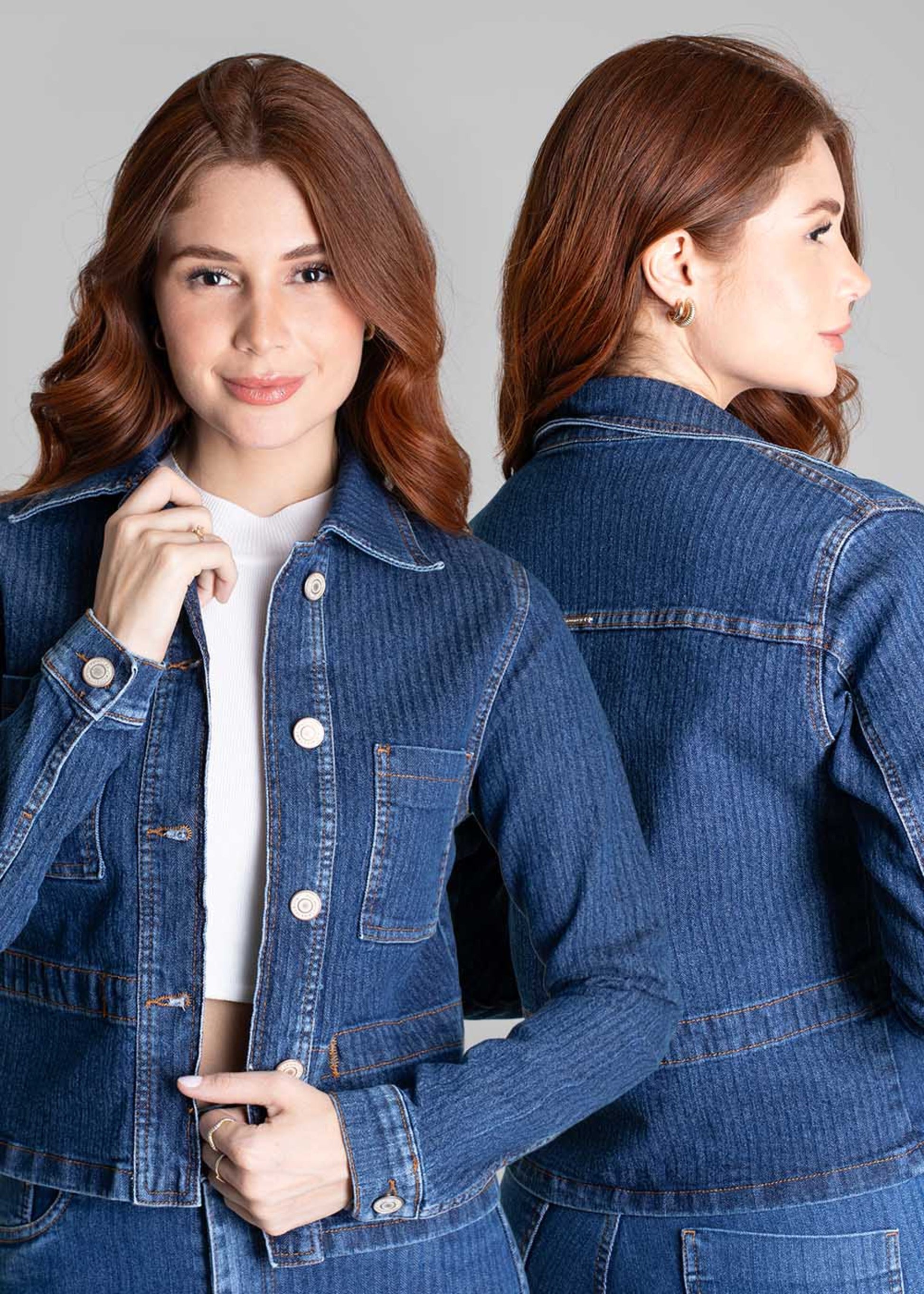 Sawary Jeans Jacket - 279140 BLUE