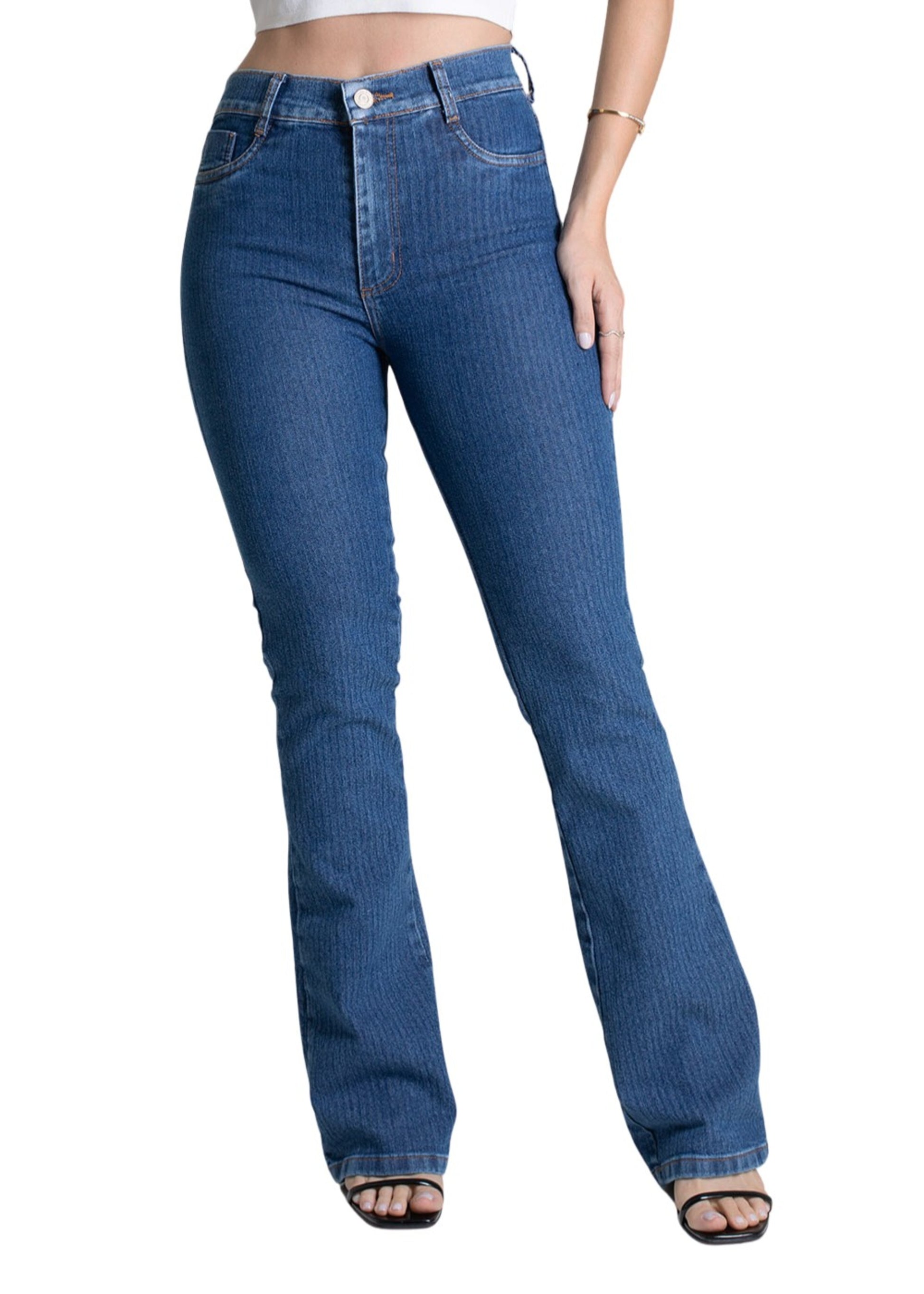 Sawary Boot Cut Jeans Pants - 279142