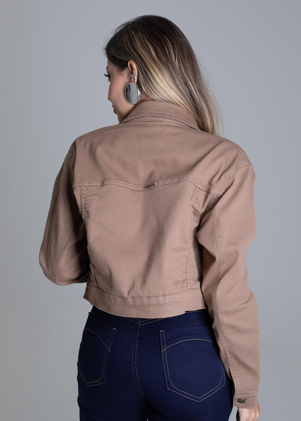 Sawary Canvas Jacket - 279188 BEIGE
