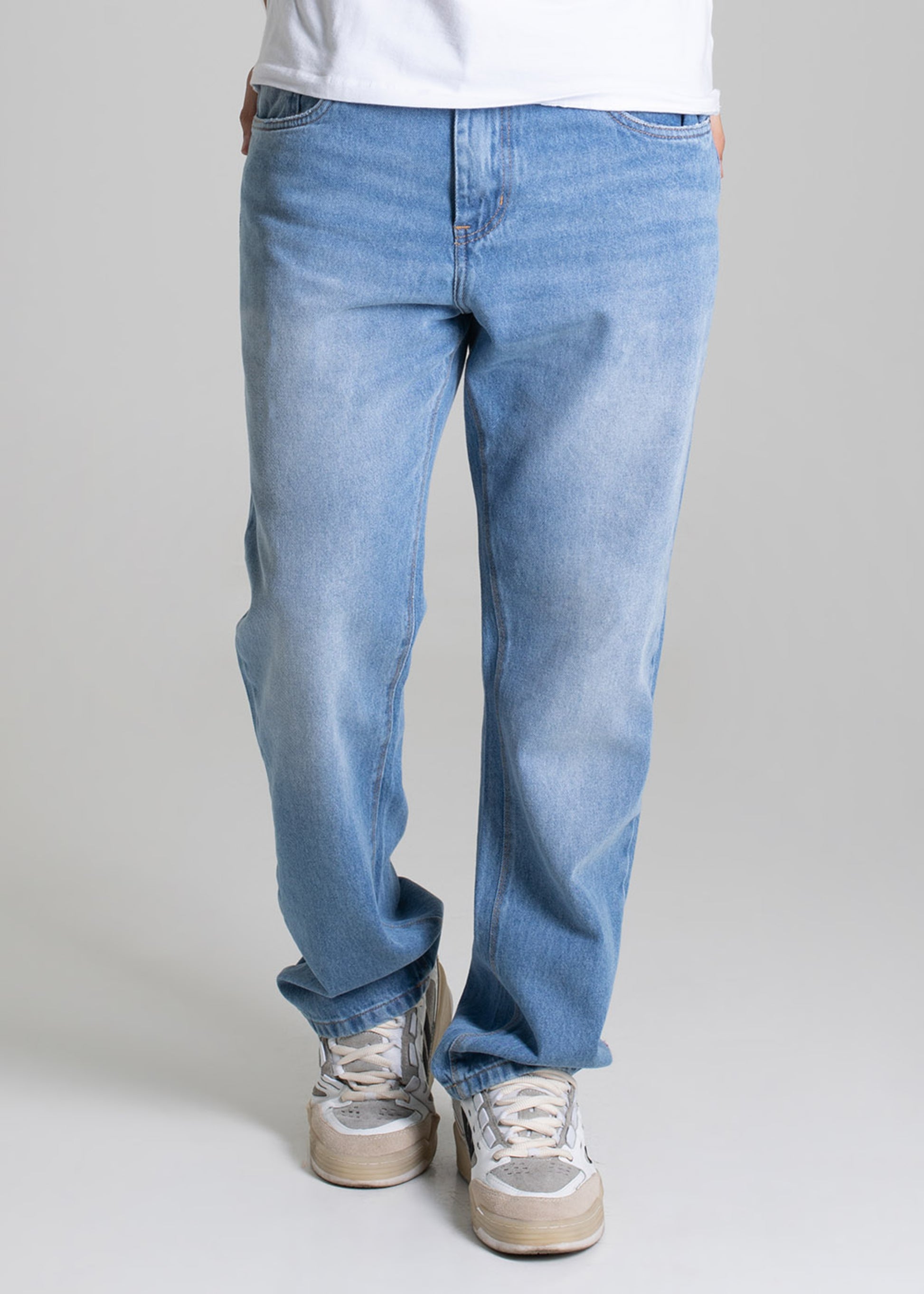Sawary Relaxed Jeans Pants - 279214 BLUE