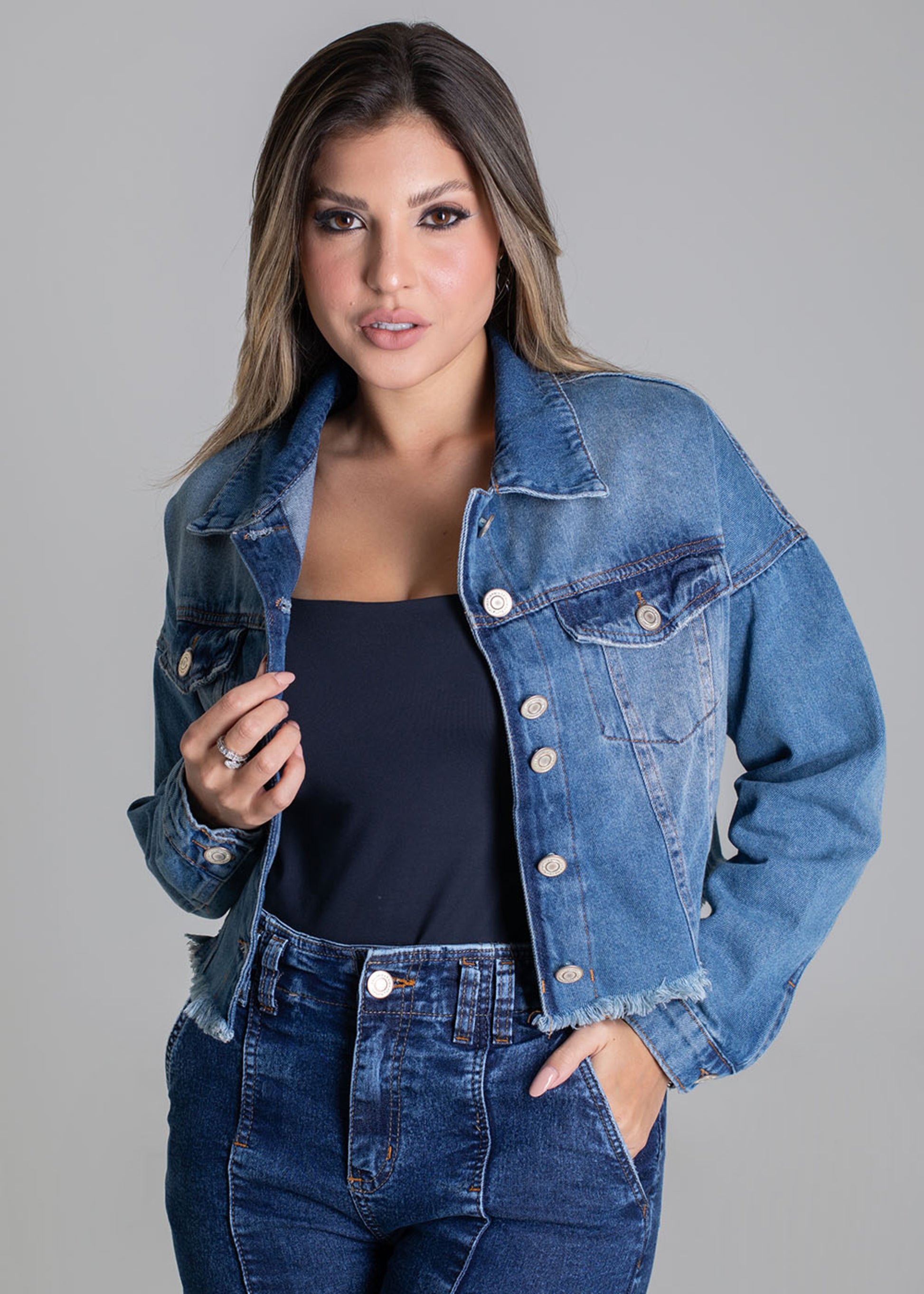 Sawary Jeans Jacket - 279221