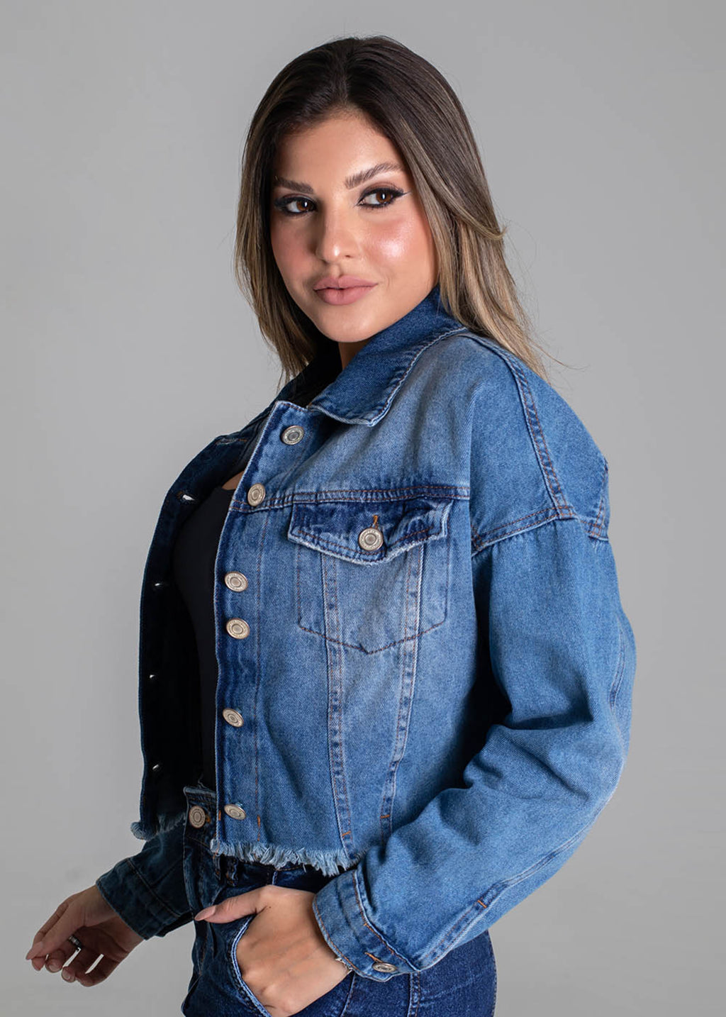 Sawary Jeans Jacket - 279221