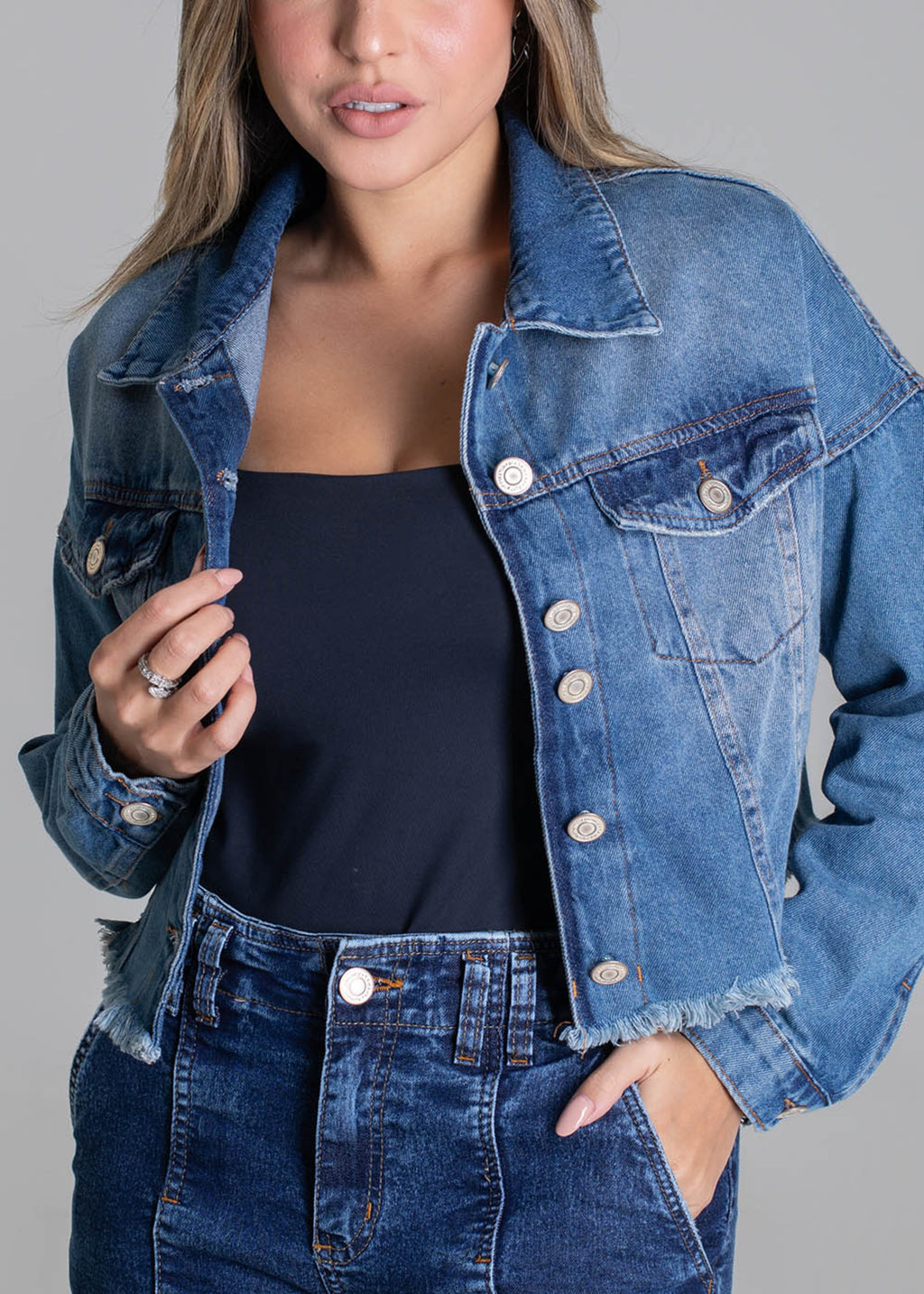 Sawary Jeans Jacket - 279221