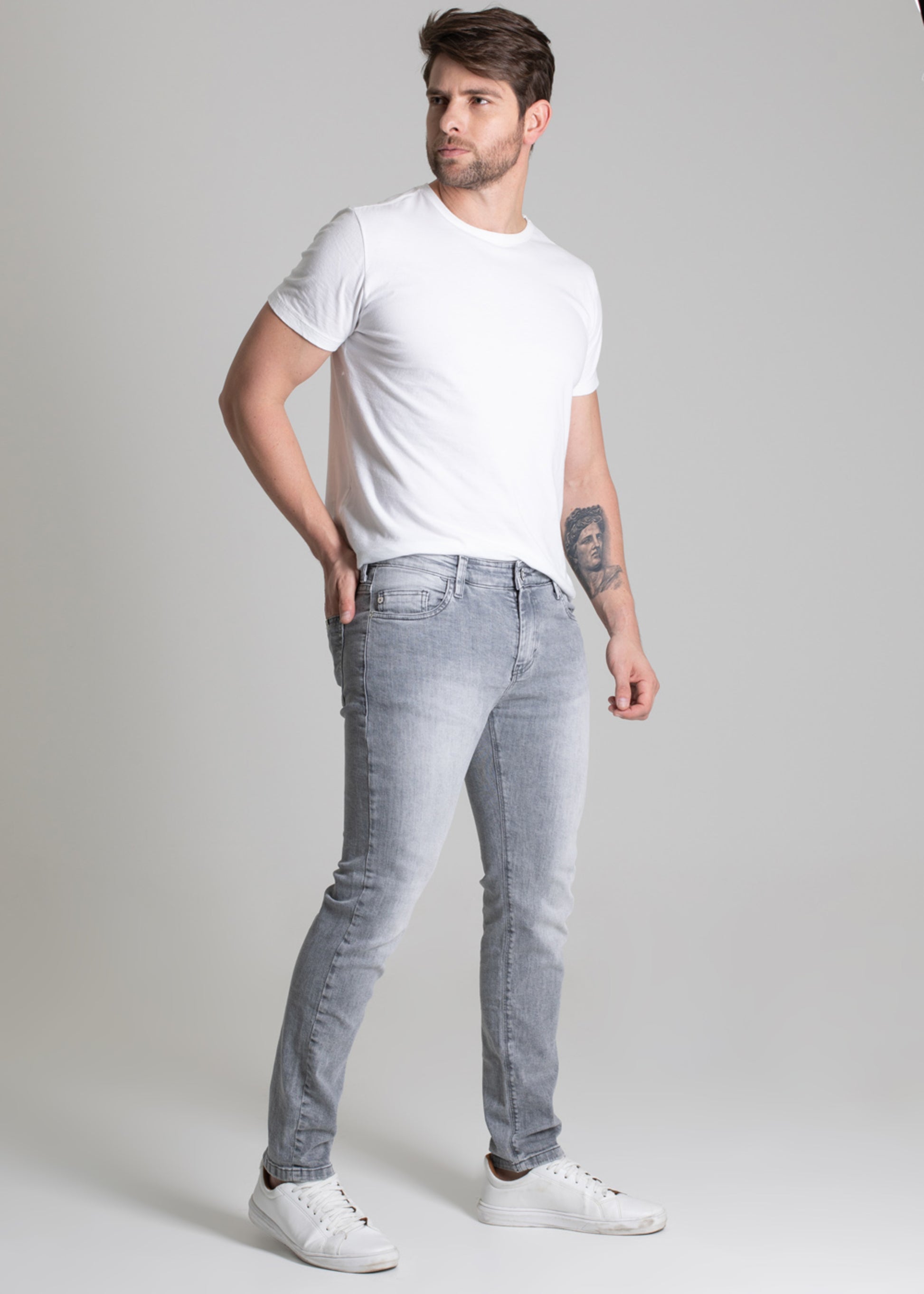 Sawary Slim Jeans Pants - 277397